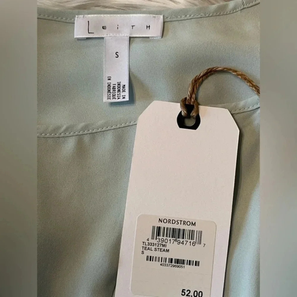 Leith Wrap Front Ruffle Tank NWT‎ - Picture 8 of 11